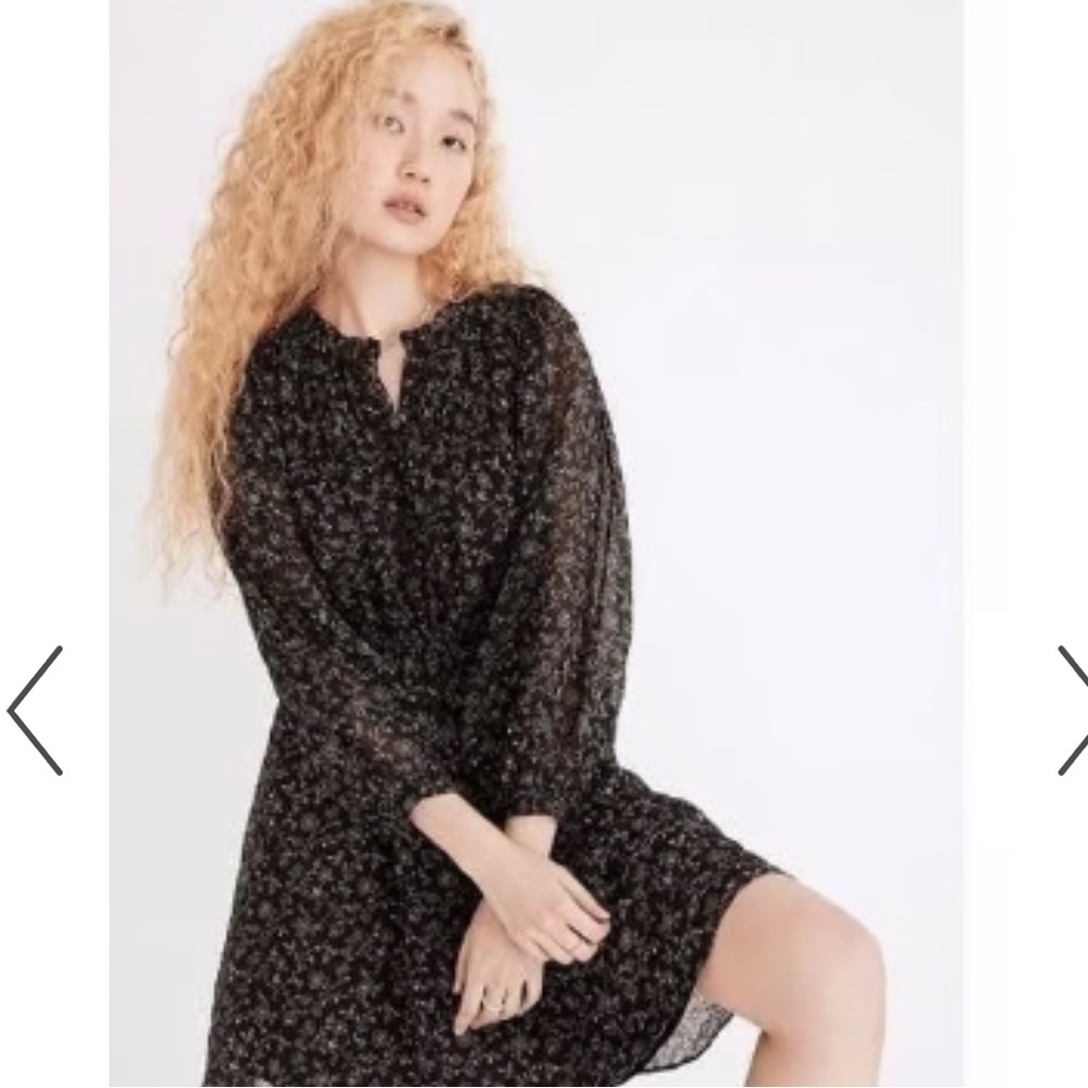 NWT Madewell Long Sleeve Dress size Small